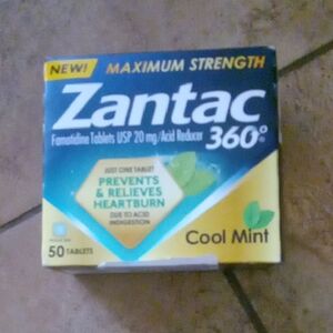 Zantac 360 Cool Mint Tablets